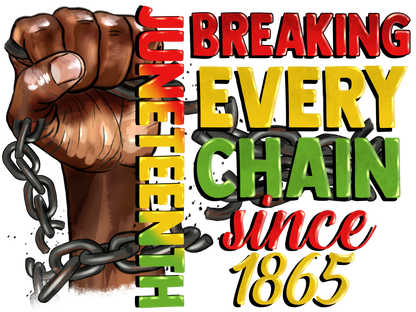 BREAKING EVERY CHAIN