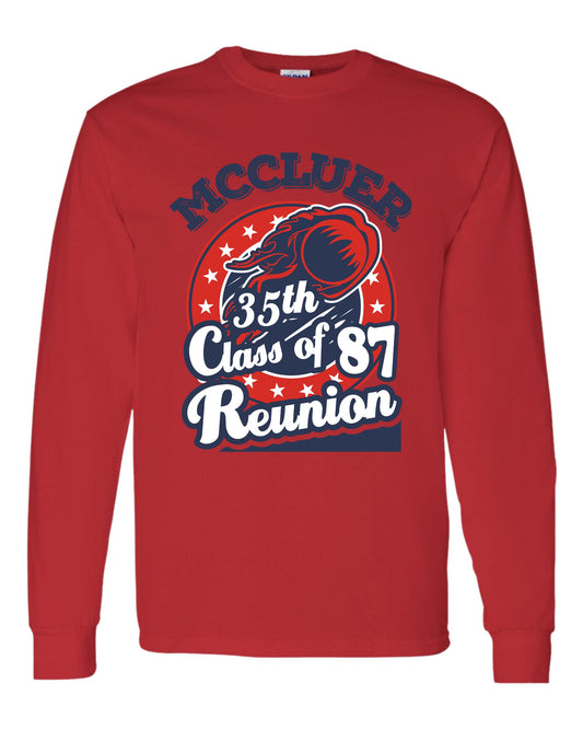 CLASS OF 87 LONG SLEEVE T-SHIRT
