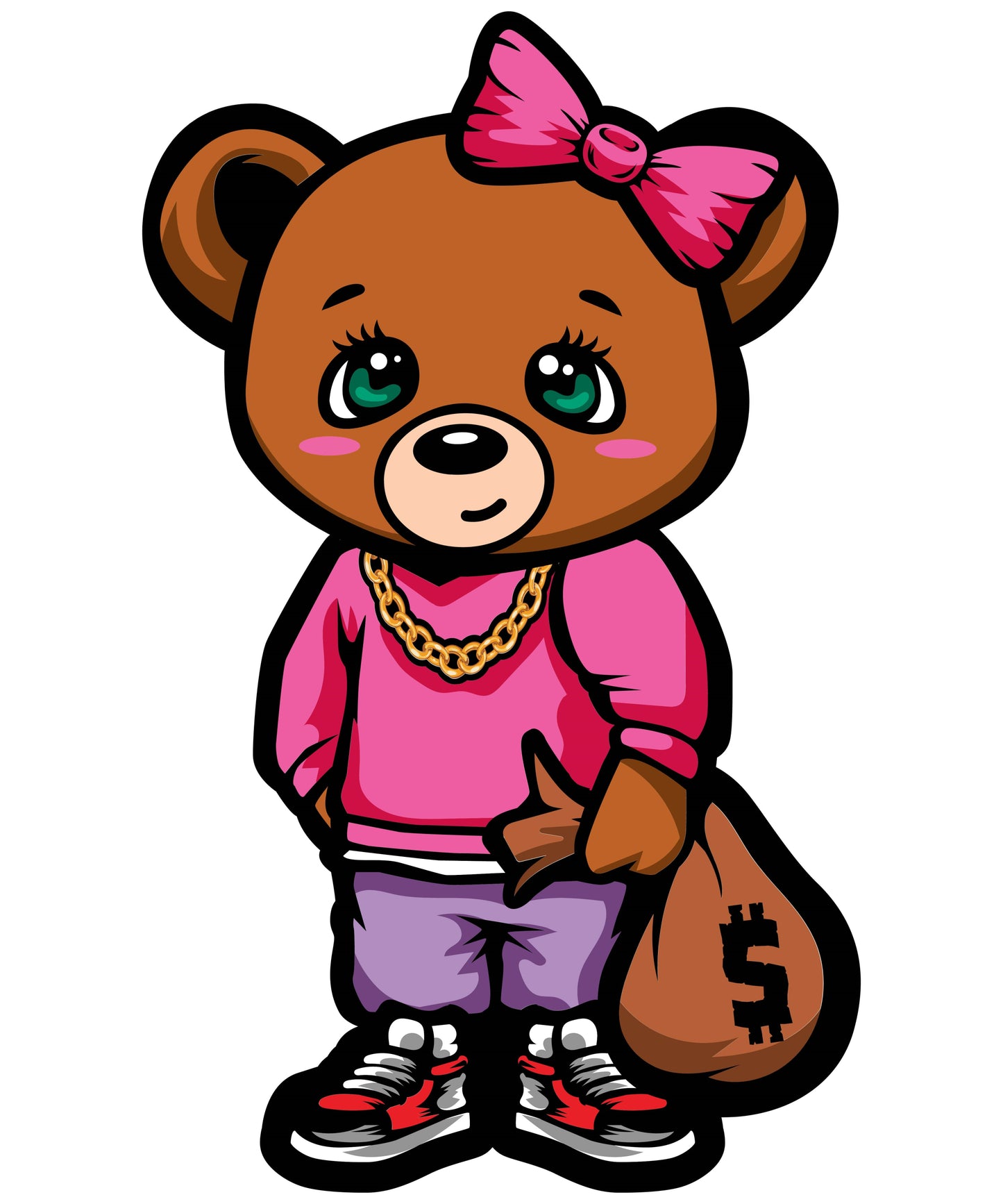 TINA MONEYBAG HOODIE