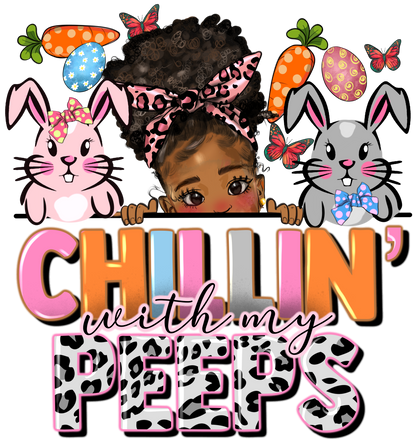 YOUTH LITTLE BLACK GIRL CHILLIN