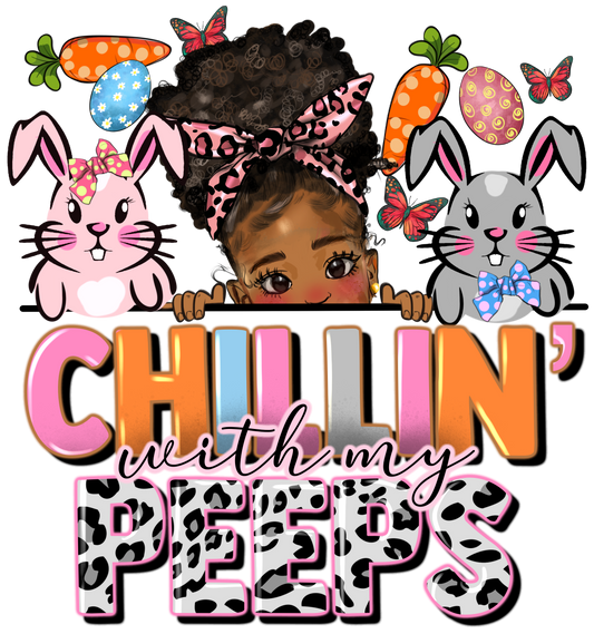 YOUTH LITTLE BLACK GIRL CHILLIN